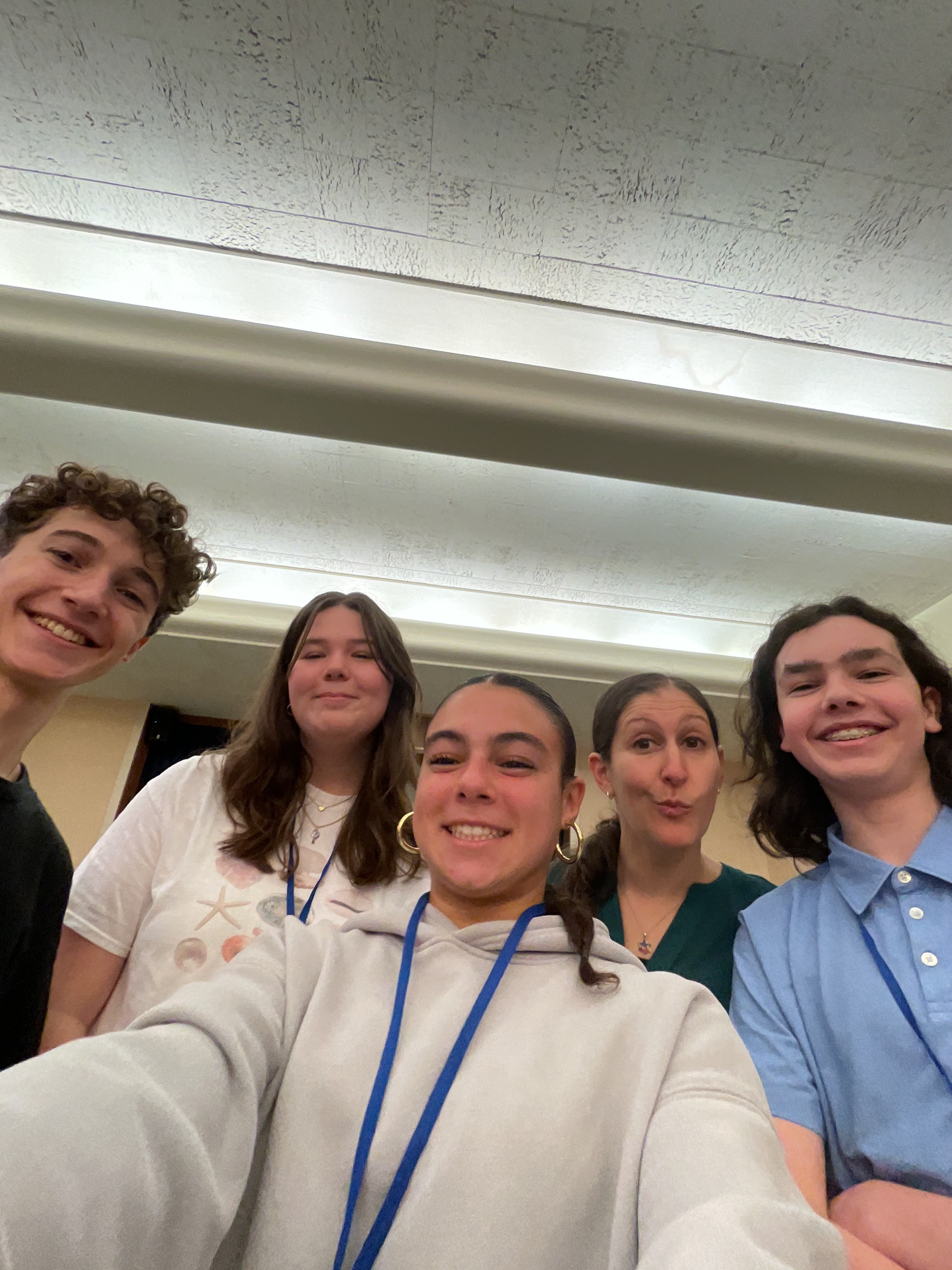 The Balcony Crew: Teens at Rosh Hashanah Morning Service