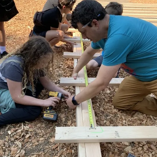 Community Sukkah Build