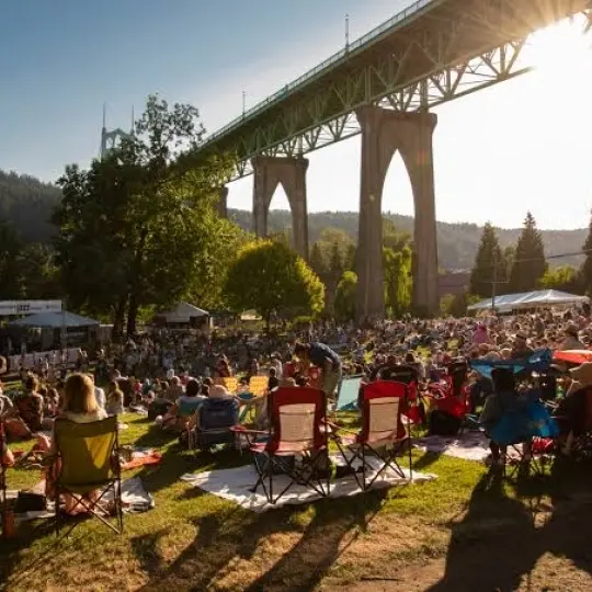 Cathedral Park Jazz Festival (from Chai Notes: a CBI Circle) - image