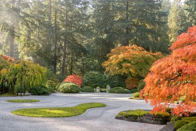 Fall Colors  in the Portland Japanese Garden (from Culture Nerds: a CBI Circle)