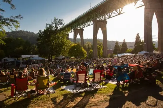 Cathedral Park Jazz Festival (from Chai Notes: a CBI Circle)